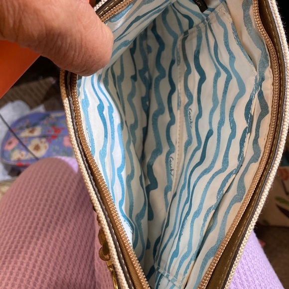 Coach Audrey Starfish Canvas Clutch/Wristlet - Picture 11 of 13